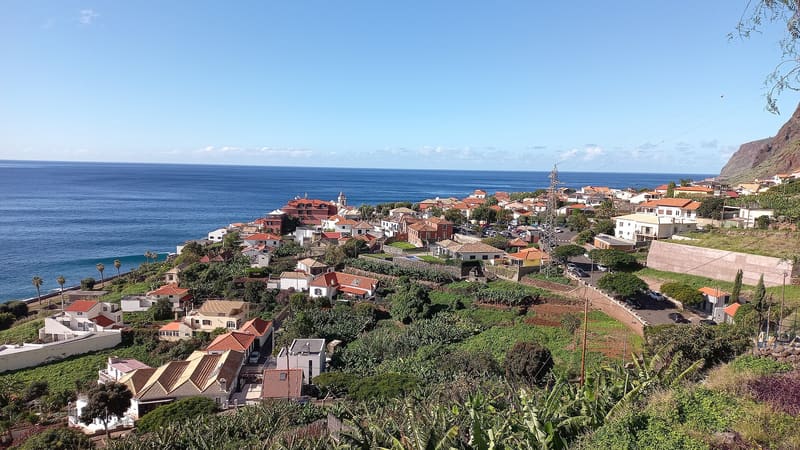 Jardim do Mar live surf webcam view