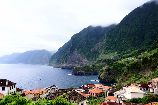Live Cam: Seixal Black Sand Beach & Pier | Madeira North thumbnail