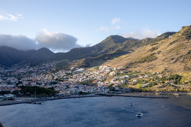 Live Cam: Machico Bay Aerial View | Madeira East thumbnail